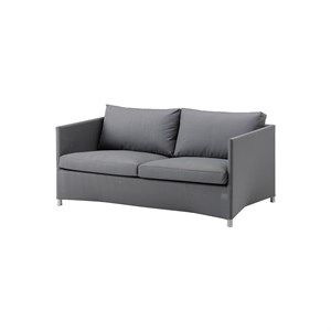 Image of Cane-line - Diamond 2 pers. sofa inkl. Sunbrella Natte hynde