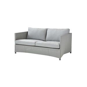 Image of Cane-line - Diamond 2 pers. sofa inkl. Sunbrella hyndesæt