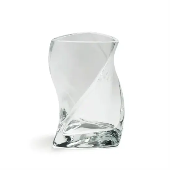 Piet Hein - TWISTER-vase 16 cm - Klar ( 1 lag glas )