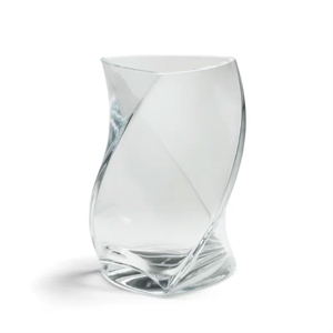 Piet Hein - TWISTER-vase 24 cm - Klar ( 1 lag glas )