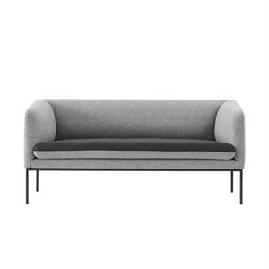 Image of Ferm Living - Turn sofa - wool - grey