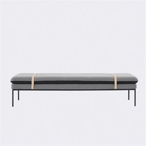 Image of Ferm Living - Turned Daybed (wool grey)