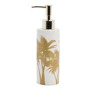 Image of Au Maison - Dispenser - white/gold-Palm