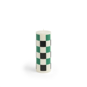 Hay - Bloklys - Column - Medium - White, green & Black skaktern