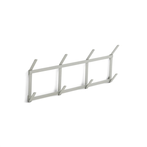 Hay - Knagerække - Tape Coat Rack - Small - Metal grå - 49x22 cm