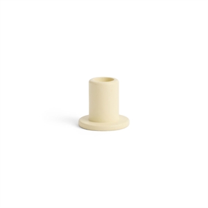 HAY - Tube Candleholder S - Concrete - Lime Gul