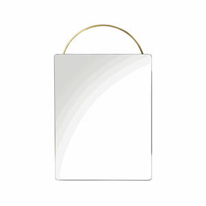 Image of Ferm Living - Spejl - Adorn Face - Brass