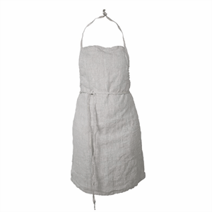 Image of Au Maison - Forklæde "Apron Linen" - Basic Oatmeal