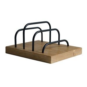 Image of Dot Aarhus - Brass Dock - Tabletholder - Eg/Sort