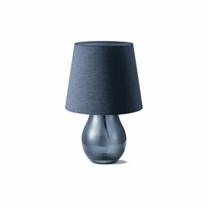 Image of Georg Jensen - Cafu Lampe - Glas - Lille - (Mørkeblå/Mørkeblå)