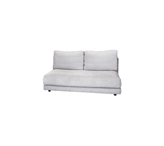 Cane-Line - Scale 2-pers. sofa modul - Light grey - Cane-line Ambience