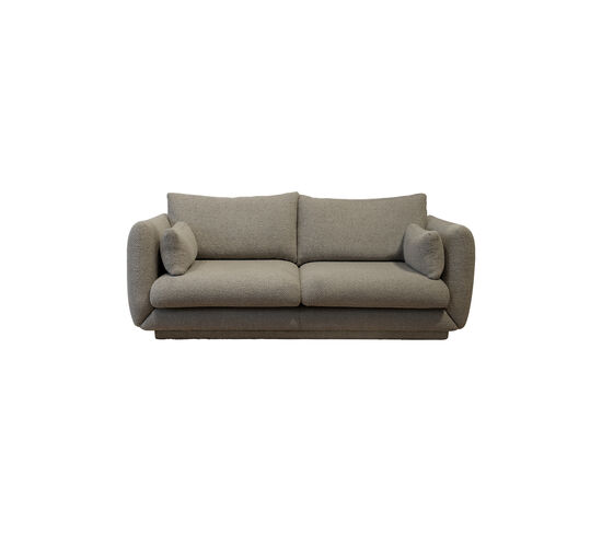 Cane-Line - Bloom 2-pers. sofa m/plint  Taupe, Cane-line Flair