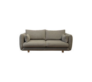 Cane-Line - Bloom 2-pers. sofa m/teak ben  Taupe, Cane-line Flair