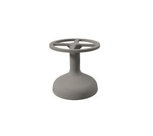 Cane-Line - Glaze spisebordunderstel Semi-glossy Taupe, aluminium