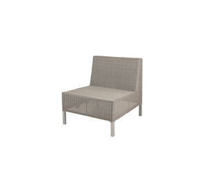 Cane-Line - Connect Dining lounge enkeltmodul - Taupe, Cane-line Weave