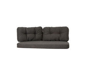 Cane-Line - Ocean large 2-pers. sofa hyndesæt  Dark grey, Cane-line Wove