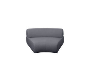 Cane-Line - Mellow sofa midtermodul  Grey, Cane-line AirTouch