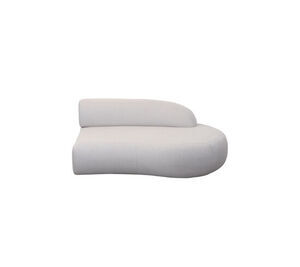 Cane-Line - Mellow sofa modul venstre m/kort ryglæn  Sand, Cane-line AirTouch