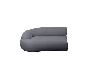 Cane-Line - Mellow sofa modul højre m/langt ryglæn  Grey, Cane-line AirTouch