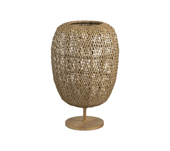 Cane-Line - Illusion Glow bordlampe medium m/natural Cane-line Weave Teak