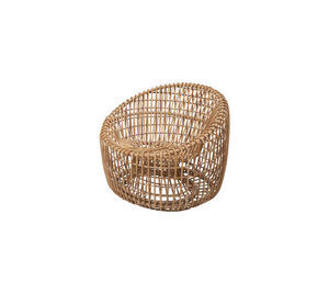 Cane-Line - Nest Round stol INDOOR - Natural, rattan