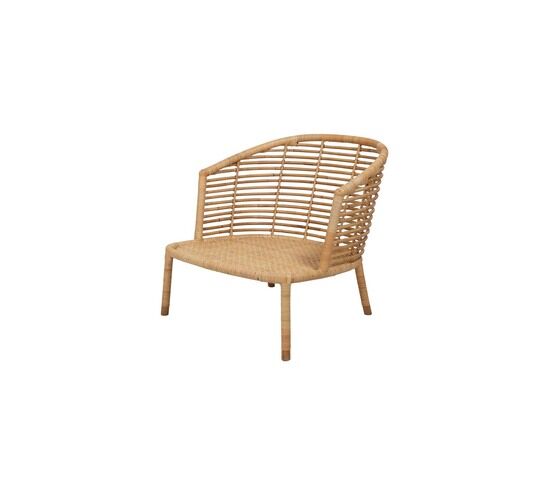 Cane-Line - Sense loungestol INDOOR m/PP vævet bund - Natural, rattan