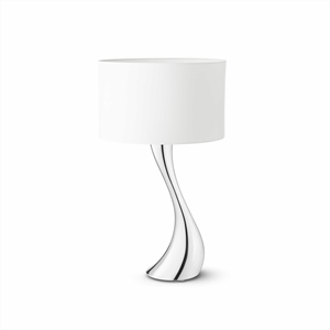 Image of Georg Jensen - Cobra Bordlampe - Lille - (Stål/Hvid)