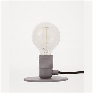 Image of Frama bordlampe - E27 table - grå/sort ledning