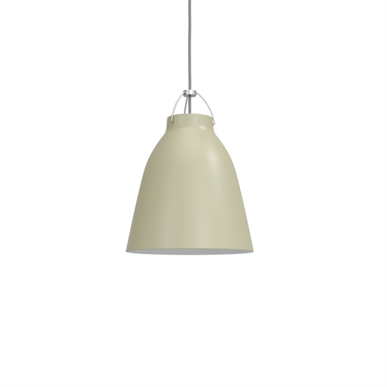 Fritz Hansen - Loftlampe - Caravaggio™ Matt - Støvet Grøn - P2 Medium