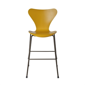 Fritz Hansen - Juniorstol - Series 7™ - Burnt yellow/Brown Bronze