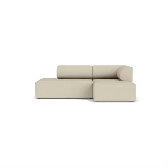 Audo Copenhagen - Eave 86, 2-Seater, Configuration 8, Upholstered With PC2T, EU - HR Foam, 0202 (White), Savanna, Savanna, Kvadrat