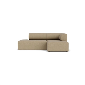 Audo Copenhagen - Eave 86, 2-Seater, Configuration 8, Upholstered With PC0T, EU - HR Foam, 02 (Beige), Audo Bouclé, Audo Bouclé, Audo