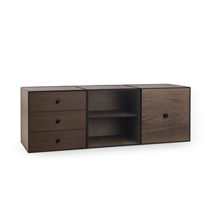 Audo Copenhagen - Frame Sideboard 49 Trio, Smoked Oak