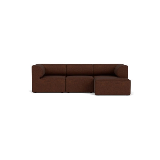 Audo Copenhagen - Eave 86, 3-Seater, Configuration 11, Upholstered With PC0T, EU - HR Foam, 08 (Bordeaux), Audo Bouclé, Audo Bouclé, Audo