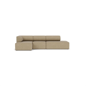 Audo Copenhagen - Eave 86, 3-Seater, Configuration 10, Upholstered With PC0T, EU - HR Foam, 02 (Beige), Audo Bouclé, Audo Bouclé, Audo