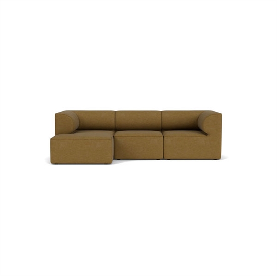 Audo Copenhagen - Eave 86, 3-Seater, Configuration 12, Upholstered With PC0T, EU - HR Foam, 06 (Gold), Audo Bouclé, Audo Bouclé, Audo