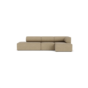 Audo Copenhagen - Eave 86, 3-Seater, Configuration 9, Upholstered With PC0T, EU - HR Foam, 02 (Beige), Audo Bouclé, Audo Bouclé, Audo