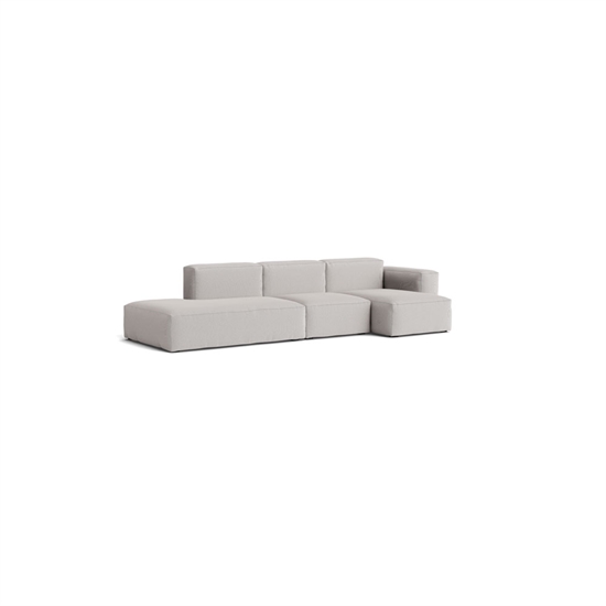 Hay - Mags soft sofa low armrest - Combination 3 - 3 seater - Steelcut trio 616