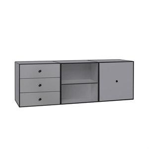 Audo Copenhagen - Frame Sideboard 49 Trio, Dark Grey