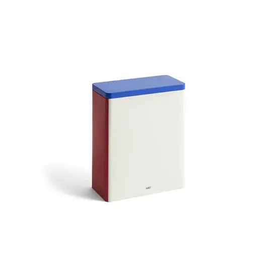 Hay - Tin Container - X-large - Off-white/Blue/Red