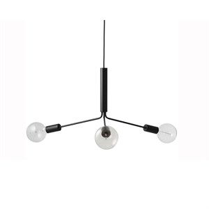 Image of Frandsen Lighting - Grand Metro - Chandelier sort/matt