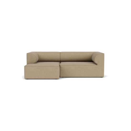 Audo Copenhagen - Eave 96, 2-Seater, Configuration 6, Upholstered With PC0T, EU - HR Foam, 02 (Beige), Audo Bouclé, Audo Bouclé, Audo