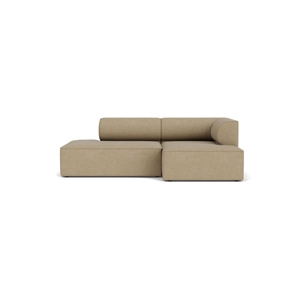 Audo Copenhagen - Eave 96, 2-Seater, Configuration 8, Upholstered With PC0T, EU - HR Foam, 02 (Beige), Audo Bouclé, Audo Bouclé, Audo