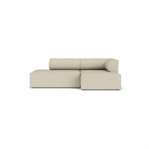 Audo Copenhagen - Eave 96, 2-Seater, Configuration 8, Upholstered With PC2T, EU - HR Foam, 0202 (White), Savanna, Savanna, Kvadrat