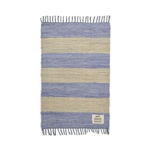 Bongusta - Chindi Rug 60x90cm - Tæppe - Creme & baby lavender