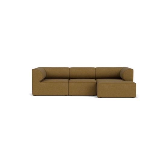 Audo Copenhagen - Eave 96, 3-Seater, Configuration 11, Upholstered With PC0T, EU - HR Foam, 06 (Gold), Audo Bouclé, Audo Bouclé, Audo