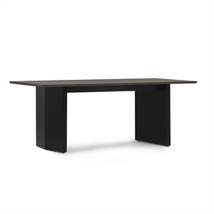 Normann Copenhagen - Panel Table 90 x 200 cm Black - mørkebrun