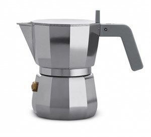 Image of Alessi - Espresso kaffemaskine, 1 kop - Grå