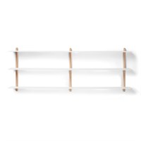 Gejst - Nivo D, shelf large - Lys eg/hvid