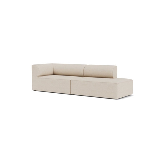 Audo Copenhagen - Eave 86, 2-Seater, Configuration 3, Upholstered With PC2T, EU - HR Foam, 0018 (White), Moss, Moss, Sahco, Kvadrat